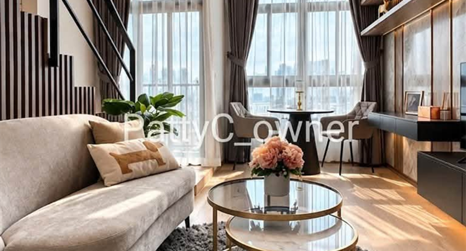 Condo en alquiler de 1 habitaciones en Huai Khwang, Bangkok