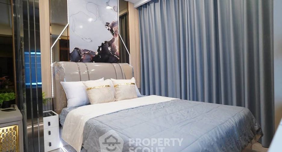 Wohnung zur Miete mit 1 Zimmer in Huai Khwang, Bangkok