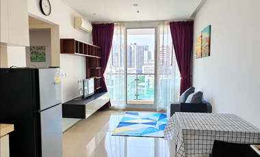 For rent 1 bed condo in Huai Khwang, Bangkok