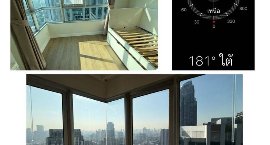 For rent 2 bedrooms condo in Huai Khwang, Bangkok
