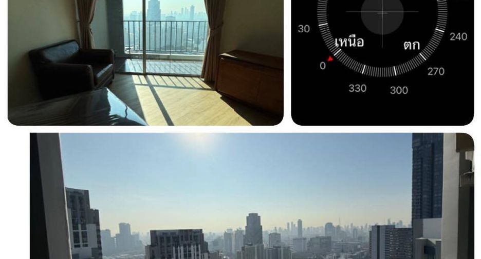 For rent 2 bedrooms condo in Huai Khwang, Bangkok