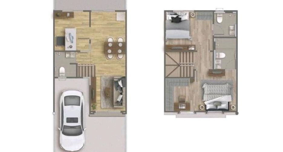 ขาย 2 ห้องนอน ทาวน์เฮ้าส์ ใน บางพลี, สมุทรปราการ
