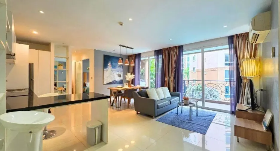 Wohnung zur Miete mit 2 Zimmer in Jomtien, Pattaya