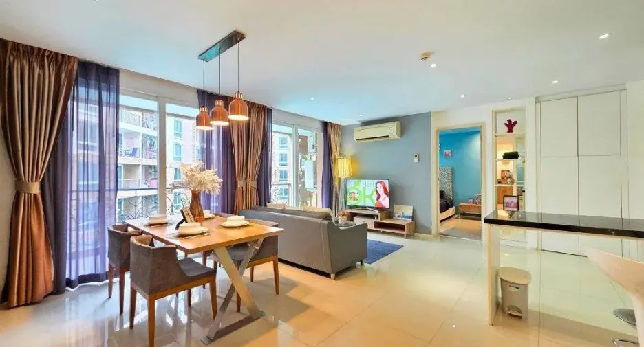 Wohnung zur Miete mit 2 Zimmer in Jomtien, Pattaya