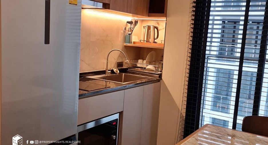 Wohnung zur Miete mit 1 Zimmer in Pathum Wan, Bangkok