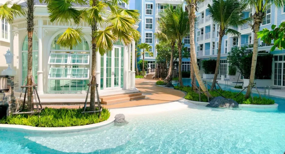 À vendre 1 chambre condo à Na Jomtien, Pattaya