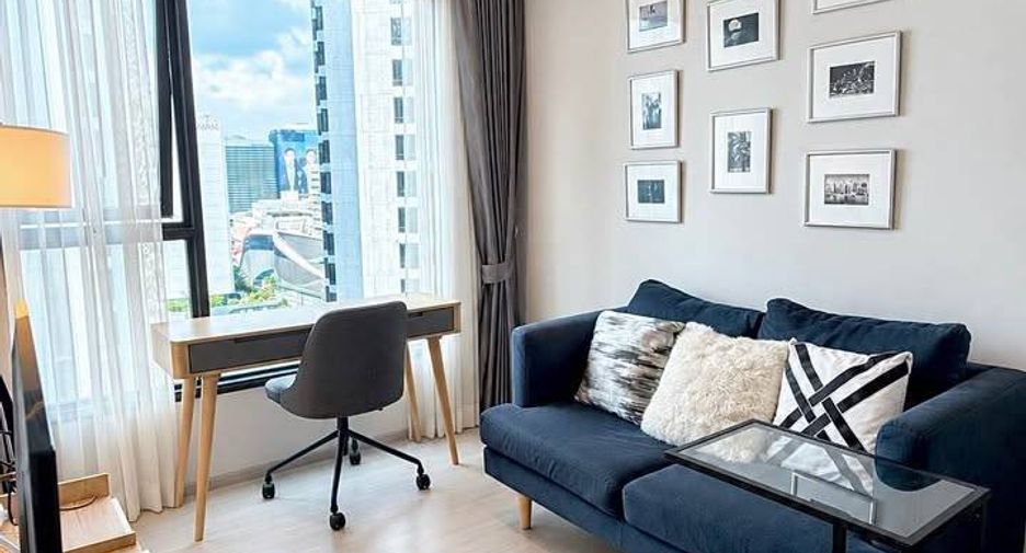 For rent 1 bed condo in Huai Khwang, Bangkok