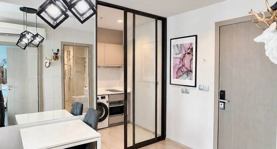 For rent 1 bed condo in Huai Khwang, Bangkok