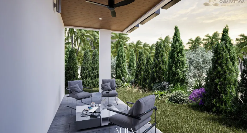 Villa zum Kauf mit 6 Zimmer in Bang Lamung, Chonburi