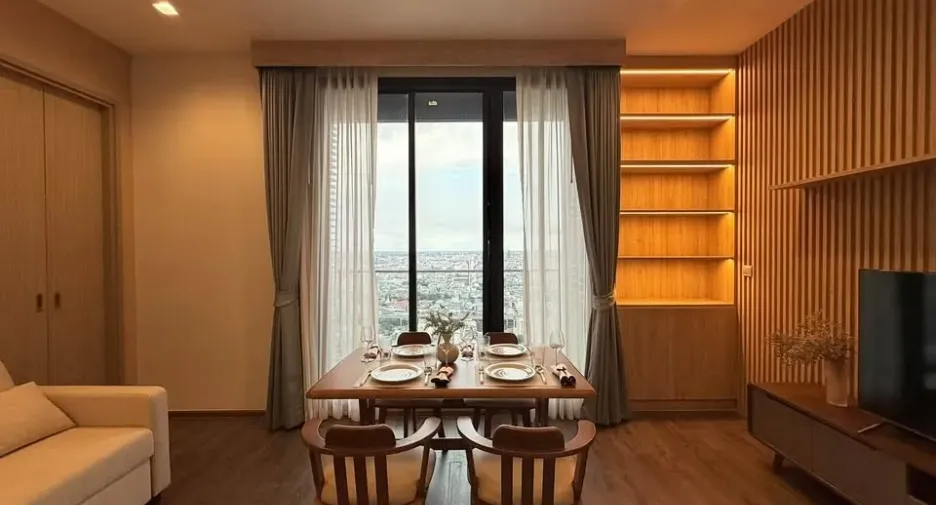 À louer 2 chambres condo à Ratchathewi, Bangkok