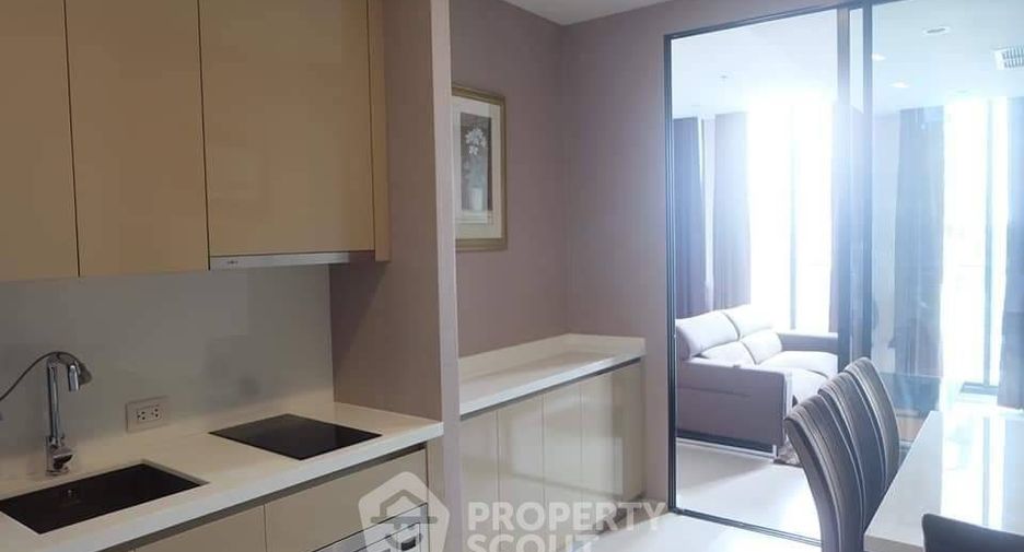 Wohnung zur Miete mit 1 Zimmer in Pathum Wan, Bangkok