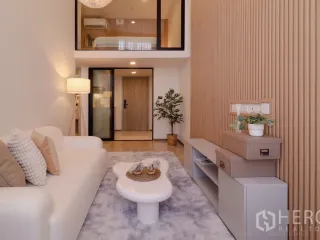 For rent 2 bedrooms condo in Huai Khwang, Bangkok