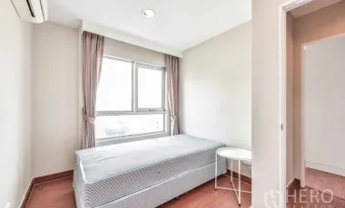 For rent 2 bedrooms condo in Huai Khwang, Bangkok