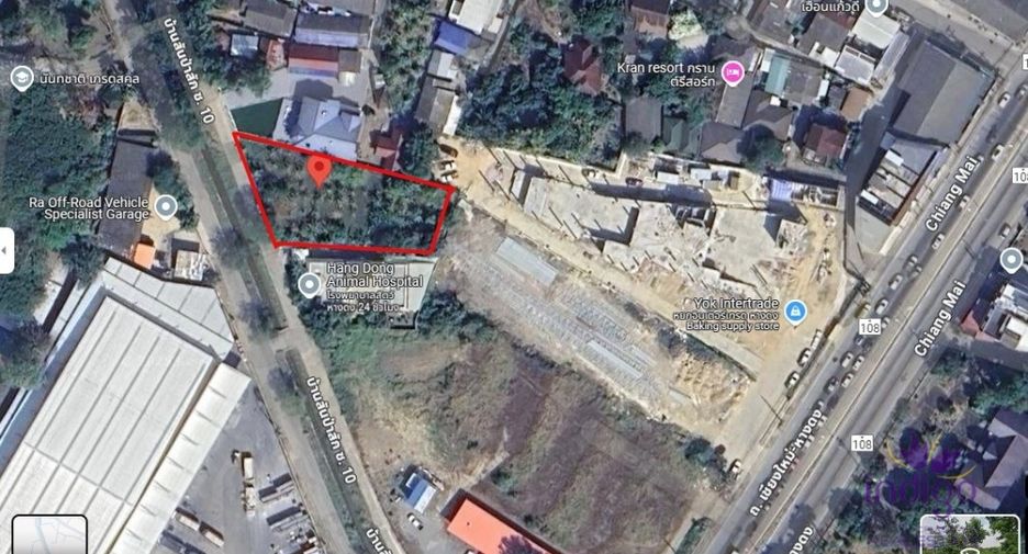 For sale land in Hang Dong, Chiang Mai