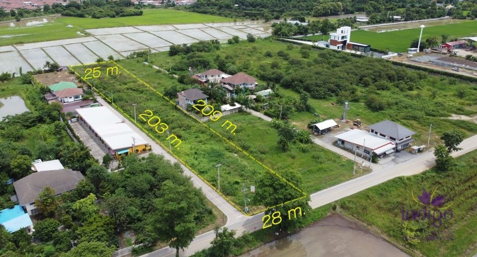 For sale land in San Kamphaeng, Chiang Mai