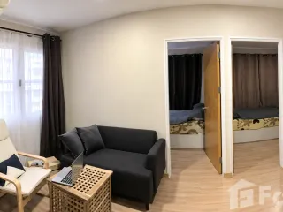 For rent 2 bedrooms condo in Din Daeng, Bangkok
