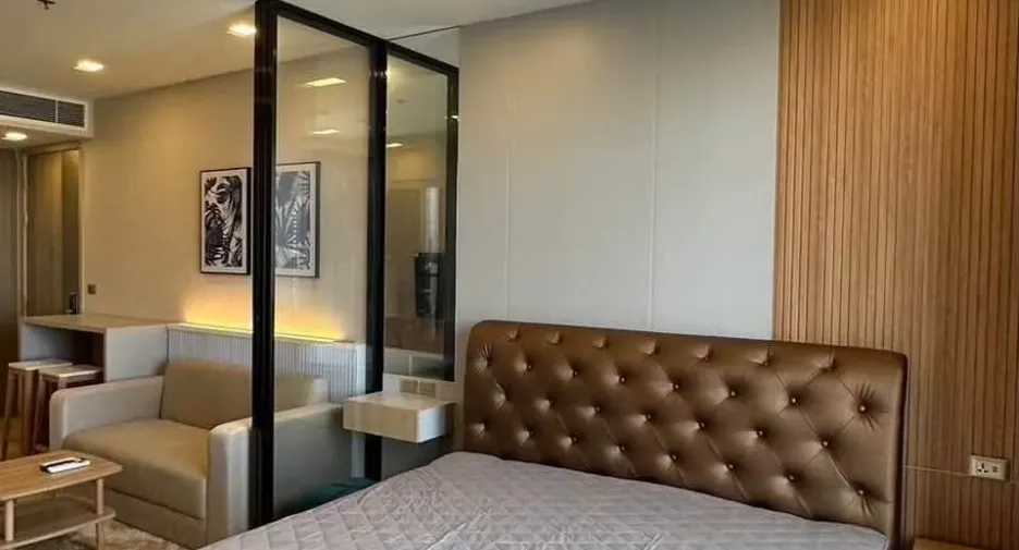 For rent 1 bed condo in Huai Khwang, Bangkok