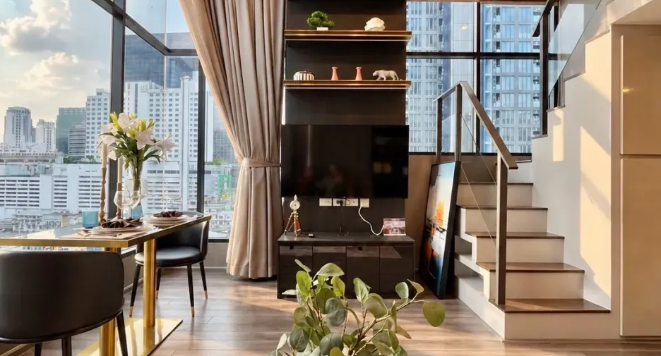 À louer 1 chambre condo à Ratchathewi, Bangkok