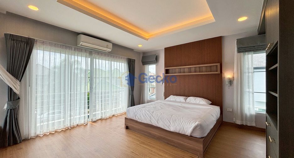For rent 4 bedrooms house in Bang Lamung, Chonburi