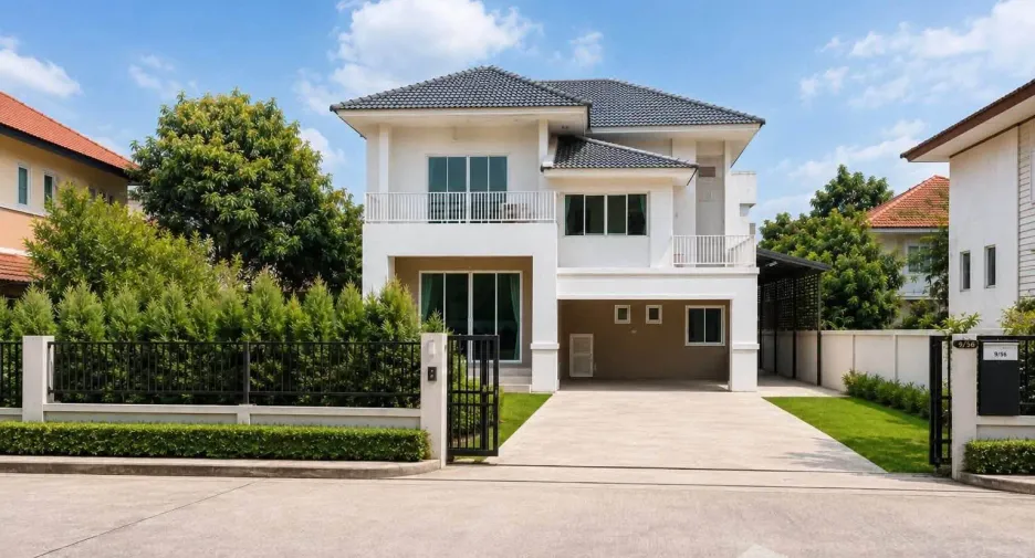 For rent 4 bedrooms house in Bang Bua Thong, Nonthaburi