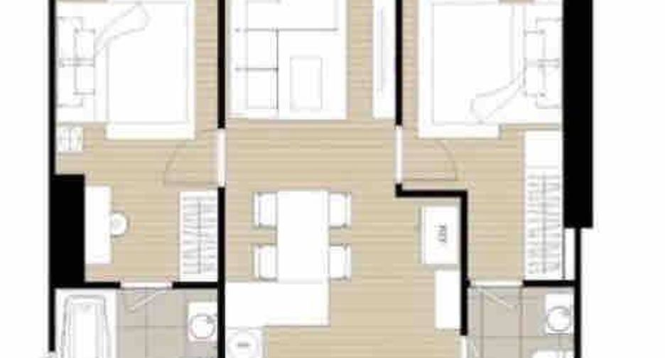 Condo en venta de 2 habitaciones en Khlong Toei, Bangkok
