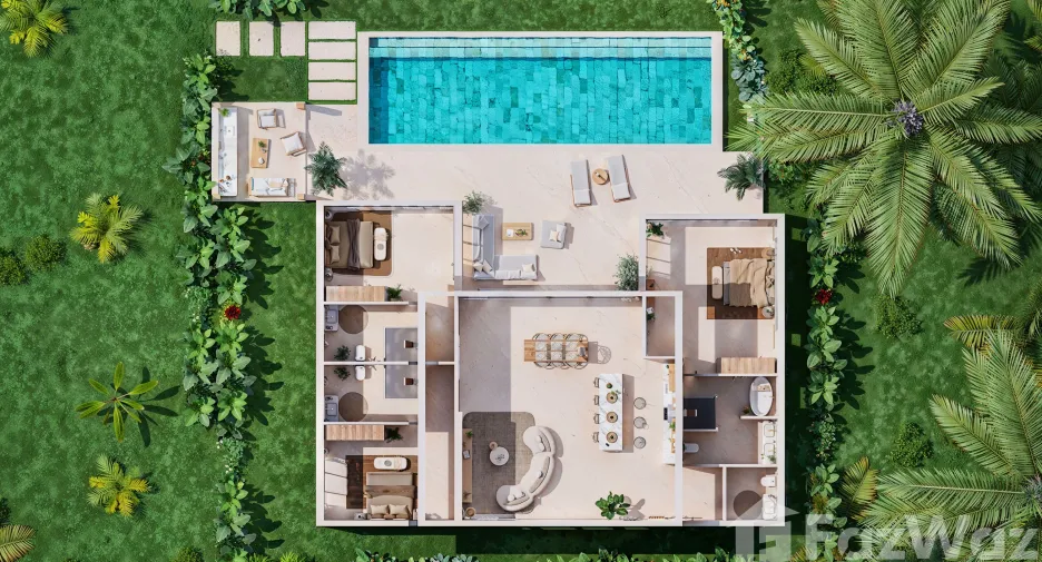 For sale 3 bedrooms villa in Ko Samui, Surat Thani