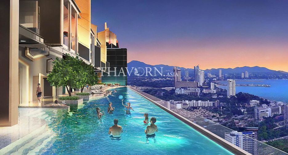 À vendre 1 chambre condo à Jomtien, Pattaya