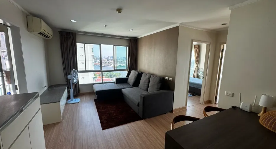 For rent 2 bedrooms condo in Mueang Nonthaburi, Nonthaburi