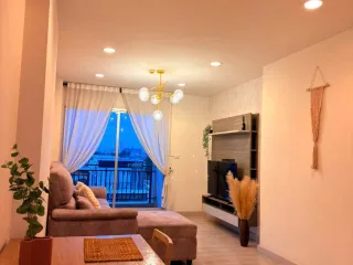 For rent 2 bedrooms condo in Khan Na Yao, Bangkok