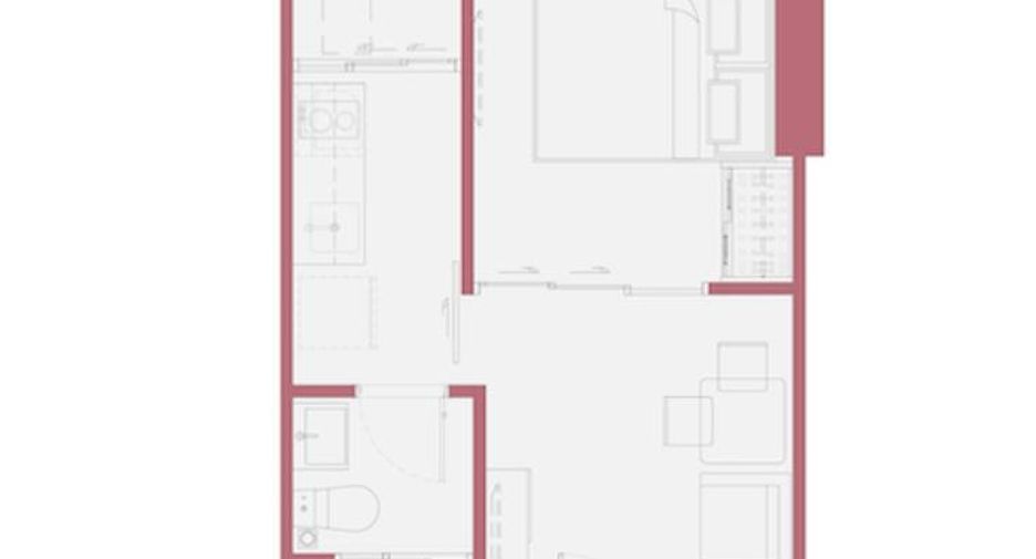 Wohnung zum Kauf mit 1 Zimmer in Chatuchak, Bangkok