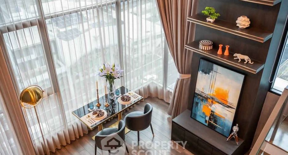 À louer et à vendre 1 chambre condo à Ratchathewi, Bangkok