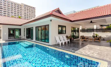 À vendre et à louer 3 chambres villa à Jomtien, Pattaya