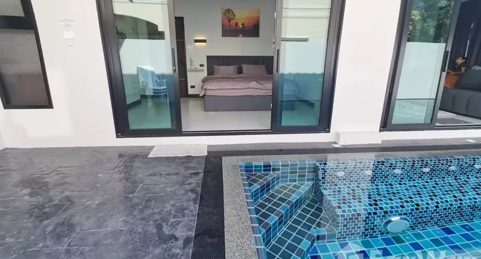 À vendre et à louer 3 chambres villa à Jomtien, Pattaya