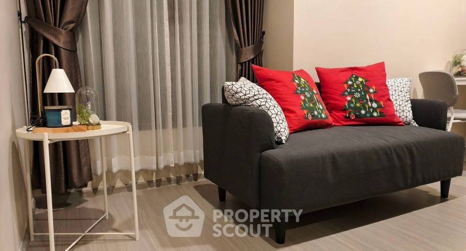 For rent 1 bed condo in Huai Khwang, Bangkok