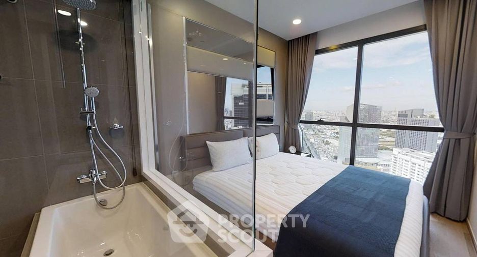 Wohnung zur Miete mit 2 Zimmer in Bang Rak, Bangkok