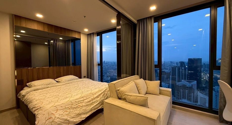 À louer 1 chambre condo à Huai Khwang, Bangkok