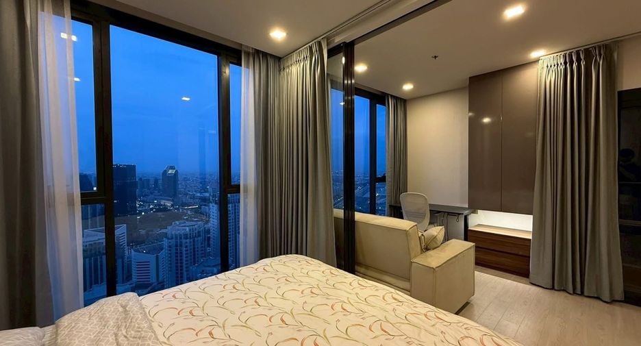 À louer 1 chambre condo à Huai Khwang, Bangkok