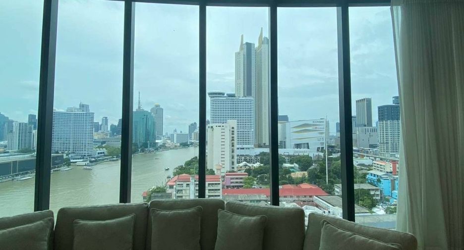 For rent 2 bedrooms condo in Khlong San, Bangkok