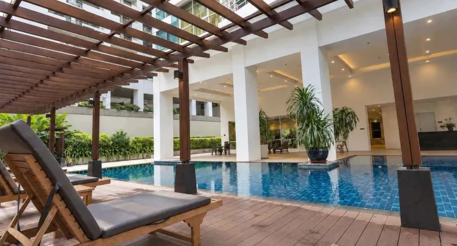 For rent studio condo in Pathum Wan, Bangkok