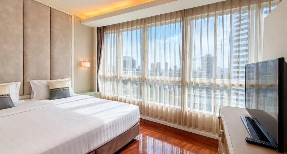 Apartment zur Miete mit 3 Zimmer in Khlong Toei, Bangkok