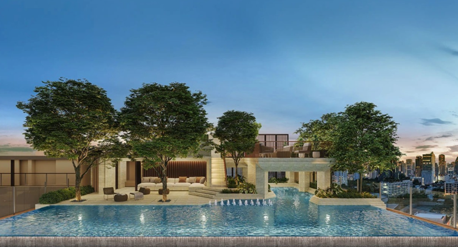 For rent 2 bedrooms condo in Khlong Toei, Bangkok