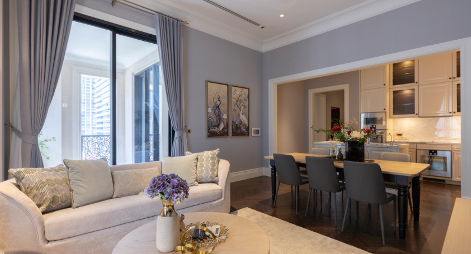 Wohnung zur Miete mit 3 Zimmer in Pathum Wan, Bangkok