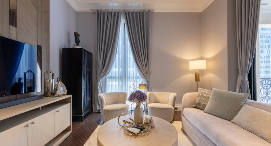 Wohnung zur Miete mit 3 Zimmer in Pathum Wan, Bangkok