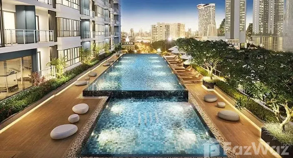 For rent 1 bed condo in Khlong San, Bangkok
