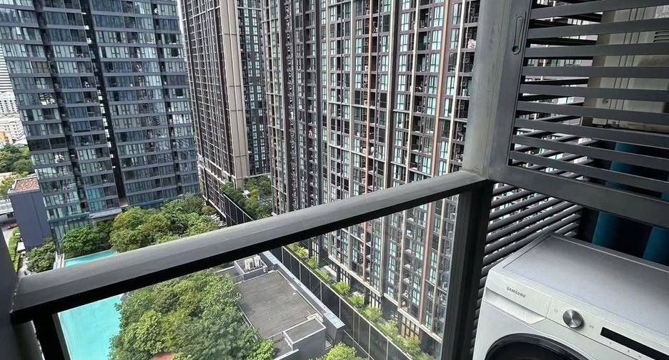 For rent 1 bed condo in Huai Khwang, Bangkok