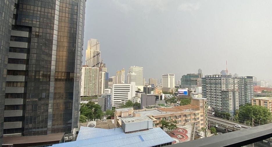 For rent 1 bed condo in Huai Khwang, Bangkok
