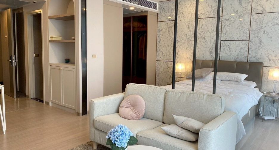 For rent 1 bed condo in Huai Khwang, Bangkok