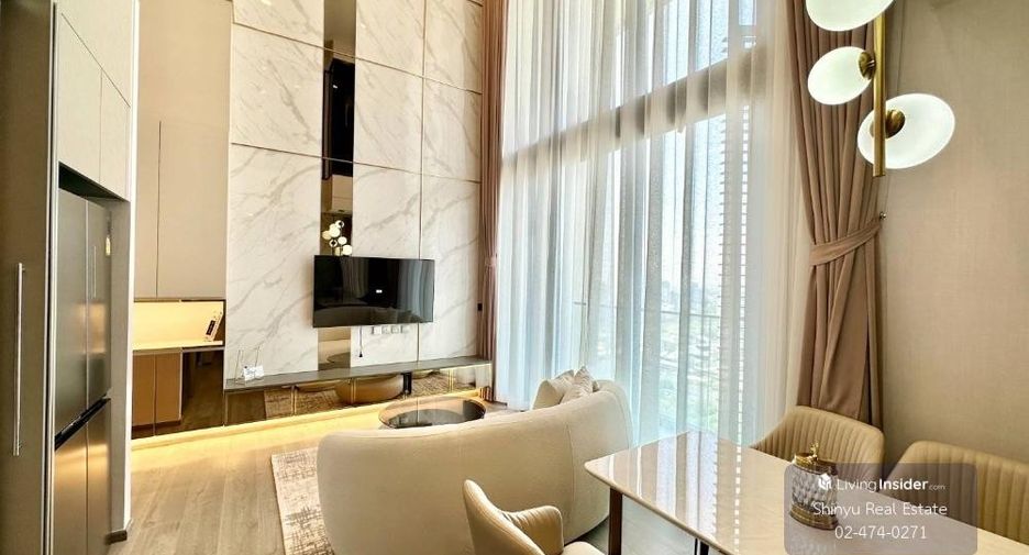 For rent 2 bedrooms condo in Ratchathewi, Bangkok