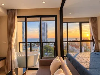 For rent 1 bed condo in Bang Lamung, Chonburi