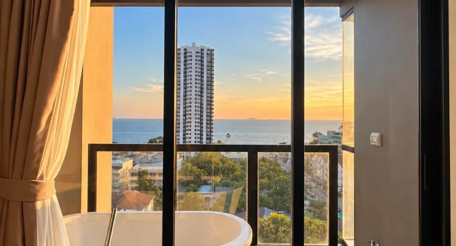 For rent 1 bed condo in Bang Lamung, Chonburi